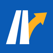 App-pictogram De Volgende Afrit